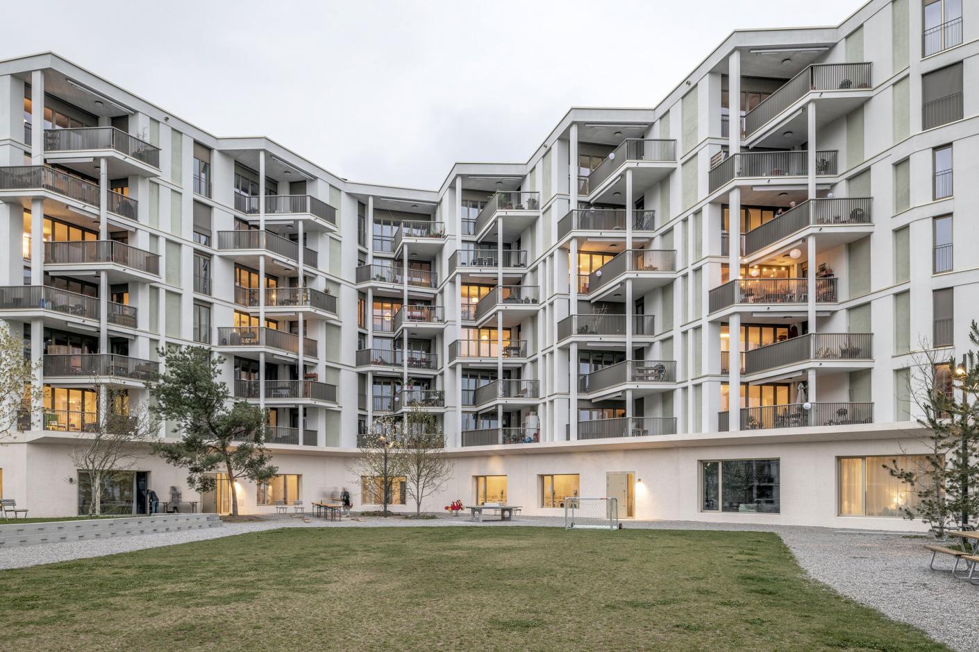 Siedlung Buchegg_Innenhof